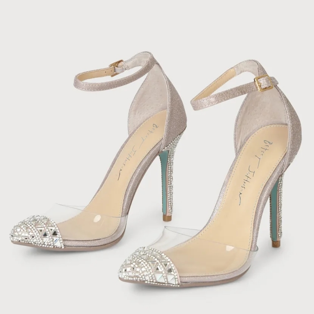 Betsey Johnson SB-GINGR Pump, Blush, 6